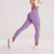 halpa Jooga-leggingsit ja sukkahousut-Naisten Joogahousut Jooga leggingsit Korka vyötärö Pilates Kuntosaliharjoitus Treenata Pyöräily Sukkahousut Leopardikuvio Musta Purppura Fuksia Urheilu Urheiluvaatteet Elastinen Ohut