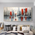 cheap Abstract Paintings-Mintura Handmade Abstract City Landscape Oil Paintings On Canvas Wall Art Decoration Modern Pictures For Home Decor Rolled Frameless Unstretched Painting