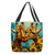 cheap Graphic Print Bags-Women&#039;s Tote Shoulder Bag Canvas Tote Bag Polyester Shopping Holiday Beach Print Large Capacity Foldable Lightweight Giraffe Yellow Blue