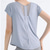 voordelige Yoga Tops-Dames Yogatop Strakke ronde hals Sneldrogend Lichtgewicht Ademend Netstof Korte mouw Sport Effen Kleur T-shirt Kleding Bovenlichaam Voor Hardlopen Fitness Yoga Ruim Passend Sportkleding