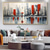 cheap Abstract Paintings-Mintura Handmade Abstract City Landscape Oil Paintings On Canvas Wall Art Decoration Modern Pictures For Home Decor Rolled Frameless Unstretched Painting