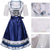 voordelige Dirndl-Oktoberfest Jurken Outfits Dirndl Beiers hulp in de huishouding Duits München Weiden Dames Doek in traditionele stijl Top Kleding Schort
