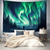 cheap Landscape Tapestry-Aurora Northern Lights Hanging Tapestry Wall Art Large Tapestry Mural Decor Photograph Backdrop Blanket Curtain Home Bedroom Living Room Decoration