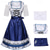 voordelige Dirndl-Oktoberfest Jurken Outfits Dirndl Beiers hulp in de huishouding Duits München Weiden Dames Doek in traditionele stijl Top Kleding Schort