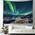 cheap Landscape Tapestry-Aurora Northern Lights Hanging Tapestry Wall Art Large Tapestry Mural Decor Photograph Backdrop Blanket Curtain Home Bedroom Living Room Decoration