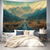 cheap Landscape Tapestry-Countryside Trees Landscape Hanging Tapestry Wall Art Large Tapestry Mural Decor Photograph Backdrop Blanket Curtain Home Bedroom Living Room Decoration
