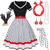billige Antrekk-1950-talls vintage-inspirert flare-kjole damekostyme vintage cosplay dateparty&amp;amp; kveld festival silke skjerf