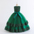 cheap Party Dresses-Kids Girls&#039; Dress Party Dress Solid Color Sleeveless Special Occasion Birthday Elegant Princess Polyester Maxi Party Dress Summer Spring 4-13 Years Navy Blue Green
