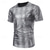 cheap Men&#039;s Casual T-shirts-Men&#039;s T Shirt Tee Short Sleeve Shirt Tee Top Short Sleeve Crew Neck Spring &amp; Summer Geometic Fashion Designer Basic Vacation Street Going out Silver Black Purple Top Tee for Men