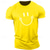 Χαμηλού Κόστους Ανδρικό Γραφικό T-shirt-σύμβολο Μαύρο Λευκό Κίτρινο Μπλουζάκι Casual στυλ Ανδρικά Γραφικός Μείγμα Βαμβακιού Πουκάμισο Αθλήματα Καθημερινό Πουκάμισο Κοντομάνικο Άνετο μπλουζάκι ΕΞΩΤΕΡΙΚΟΥ ΧΩΡΟΥ Δρόμος Καλοκαίρι