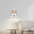 cheap Pendant Lights-LED Pendant Light Warm White 16/17cm 1-Light Industrial Metal Adjustable Ceiling Hanging Light Electroplated Modern Living Room Bedroom 110-240V