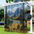 cheap Waterproof Curtains-Waterproof Outdoor Curtain Privacy, Sliding Patio Curtain Drapes, Pergola Curtains Grommet 3D Moutain Landscape For Gazebo, Balcony, Porch, Party, 1 Panel