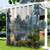cheap Waterproof Curtains-Waterproof Outdoor Curtain Privacy, Sliding Patio Curtain Drapes, Pergola Curtains Grommet 3D Moutain Landscape For Gazebo, Balcony, Porch, Party, 1 Panel
