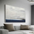 cheap Abstract Paintings-large wall art Minimalist Abstract Mountain Painting hand painted Extra large Landscape foil painting wall art gray gold canvas painting on canvas abstract painting for Living room painting