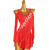 preiswerte Eiskunstlaufkleider-Eiskunstlaufkleid Damen Mädchen Eislaufen Kleider Rot Patchwork Quaste Gitter Spandex Hochelastisch Ausbildung Praxis Professionell Eiskunstlaufkleidung Klassisch Kristalle Langarm Eislaufen
