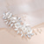 cheap Flower Girl Headpieces-Hair Combs Headdress Imitation Pearl Alloy Wedding Cocktail Elegant Luxury With Faux Pearl Pure Color Headpiece Headwear