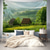 cheap Landscape Tapestry-Countryside Landscape Hanging Tapestry Wall Art Large Tapestry Mural Decor Photograph Backdrop Blanket Curtain Home Bedroom Living Room Decoration