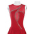 cheap Figure Skating Dresses-Figure Skating Dress Women&#039;s Girls&#039; Ice Skating Dress Burgundy Patchwork Thumbhole Mesh Spandex Stretchy Training Practice Professional Skating Wear Thermal Warm Crystal / Rhinestone Sleeveless Ice