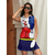 cheap Designer Collection-Women&#039;s Golf Polo Shirt Red Sleeveless Top Ladies Golf Attire Clothes Outfits Wear Apparel