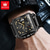cheap Quartz Watches-OLEVS Men Quartz Watch Creative Outdoor Sports Fashion Luminous Calendar Chronograph Waterproof Leather Watch