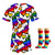 cheap Women&#039;s Costumes-Gay Pride Rainbow Flag LGBT LGBTQ Dress Socks Rainbow 3D Graphic For Women&#039;s Adults&#039; Carnival 3D Print Pride Parade Pride Month