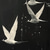 cheap Oil Paintings-Handmade Oil Painting Canvas Wall Art Decor Original White Bird Painting Abstract Animal Painting Home Decor With Stretched Frame Without Inner Frame Painting