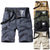 economico Classico-Per uomo Pantaloncini tattici Pantaloncini modello cargo Pantaloncini Maglia da escursione Bottoni Vita elastica Multi tasca Liscio Indossabile Breve Esterno Giornaliero Campeggio e hiking Di