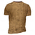 preiswerte Vintage&amp;amp;Retro-Herren Schiff Ruder T Shirt Kurzarm 3D-Druck Modisch Retro Vintage Athleisure Strasse Sports Outdoor Sommer Frühling Braun Rundhalsausschnitt Henley T-Shirt