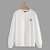 cheap Men&#039;s Elite Hoodies &amp; Sweatshirts-Men&#039;s Graphic Sweatshirt Bull Fashion Sweatshirt Holiday Vacation Streetwear Sweatshirts White Gray Long Sleeve Crew Neck Print Spring &amp;  Fall Designer Hoodie Sweatshirt