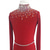 cheap Figure Skating Dresses-Figure Skating Dress Women&#039;s Girls&#039; Ice Skating Dress Burgundy Patchwork Thumbhole Mesh Spandex Stretchy Training Practice Professional Skating Wear Thermal Warm Crystal / Rhinestone Long Sleeve Ice