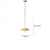 economico Luci a sospensione-lampada a sospensione a led isola cucina lampada a sospensione 1 luce 30 cm design singolo metallo finiture verniciate camera da letto moderna in stile nordico sala da pranzo 110-240v