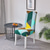 cheap Dining Chair Cover-Dining Chair Cover Elastic Seat Slipcover High Back Dining Chair Cover Stretch Chair Covers for Wedding Hotel Banquet Dining Room Office Anti-dirty Removable
