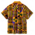 ieftine Imprimare retro vintage-Bărbați Model Geometric Έθνικ Cămașă hawaiană Cămașă Aloha Mânecă scurtă Cămașă Răsfrânt Hawaiană Stațiune În aer liber Vacanță Stradă Galben Roșu-aprins S M L