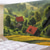 cheap Landscape Tapestry-Countryside Trees Landscape Hanging Tapestry Wall Art Large Tapestry Mural Decor Photograph Backdrop Blanket Curtain Home Bedroom Living Room Decoration