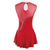 cheap Figure Skating Dresses-Figure Skating Dress Women&#039;s Girls&#039; Ice Skating Dress Burgundy Patchwork Thumbhole Mesh Spandex Stretchy Training Practice Professional Skating Wear Thermal Warm Crystal / Rhinestone Sleeveless Ice