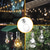 cheap Camping Lights &amp; Lanterns-Portable Solar Light Bulbs Outdoor Waterproof Garden Camping Hanging LED Light Lamp Bulb Globe Hanging Lights for Home Yard Christmas Party Holiday Decorations