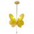 cheap Island Lights-LED Pendant Light Butterfly Chandelier Model Room Clothing Store Hotel Restaurant Hotel Club Lobby Light,Post-modern Light Luxury Creative Flying Saucer Chandelier