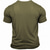 economico Magliette grafiche da uomo-Per uomo Lettera Croce Maglietta 100% Cotone Manica Corta Grafico Camicia Erica grigia Nero Verde militare Maglietta comoda Streetwear Abbigliamento di stilista