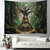 cheap Boho Tapestry-Boho Buddha Tree of Life Hanging Tapestry Wall Art Large Tapestry Mural Decor Photograph Backdrop Blanket Curtain Home Bedroom Living Room Decoration