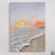 cheap Oil Paintings-Hand painted 3D minimalism abstract canvas painting handmade tonal wave art textured mountain sea painting wall art wabi-sabi wall art painting for living room painting stylish room decoration