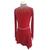 cheap Figure Skating Dresses-Figure Skating Dress Women&#039;s Girls&#039; Ice Skating Dress Burgundy Patchwork Thumbhole Mesh Spandex Stretchy Training Practice Professional Skating Wear Thermal Warm Crystal / Rhinestone Long Sleeve Ice
