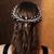 Χαμηλού Κόστους Αξεσουάρ Styling μαλλιών-Crown Tiaras Κεφαλές Τεμάχια Κεφαλής Στρας Κράμα Γάμου κοκτέιλ Πολυτέλεια Ρετρό Με Τεχνητό διαμάντι Κρυστάλλινη λεπτομέρεια Ακουστικό Καπέλα