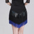 cheap Latin Skirts-Latin Dance Ballroom Dance Skirts Tassel Splicing Paillette Women's Performance Training High Polyester