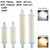 cheap LED Bi-pin Lights-1/2pcs R7S LED Double Ended Aluminum Parts with Cover Halogen Light Household Lighting Bulbs R7S LED 118mm Tube Bulb 78mm Floodlight 220V High Power Working Light Garage Landscape Lighting