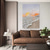 cheap Oil Paintings-Hand painted 3D minimalism abstract canvas painting handmade tonal wave art textured mountain sea painting wall art wabi-sabi wall art painting for living room painting stylish room decoration