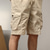 economico Classico-Per uomo Pantaloncini tattici Pantaloncini modello cargo Pantaloncini Maglia da escursione Bottoni Vita elastica Multi tasca Liscio Indossabile Breve Esterno Giornaliero Campeggio e hiking Di