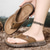 cheap Outdoor Sandals-Men&#039;s Leather Sandals Summer Sandals Slippers &amp; Flip-Flops Retro Walking Casual Daily Vacation Beach Comfortable Shoes Dark Grey Dark Brown