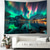 cheap Landscape Tapestry-Aurora Northern Lights Hanging Tapestry Wall Art Large Tapestry Mural Decor Photograph Backdrop Blanket Curtain Home Bedroom Living Room Decoration