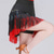 cheap Latin Skirts-Latin Dance Ballroom Dance Skirts Tassel Splicing Paillette Women's Performance Training High Polyester