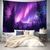 cheap Landscape Tapestry-Aurora Northern Lights Hanging Tapestry Wall Art Large Tapestry Mural Decor Photograph Backdrop Blanket Curtain Home Bedroom Living Room Decoration